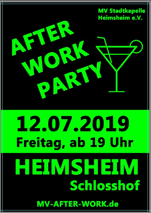 Read more about the article 1. Heimsheimer After-Work-Party