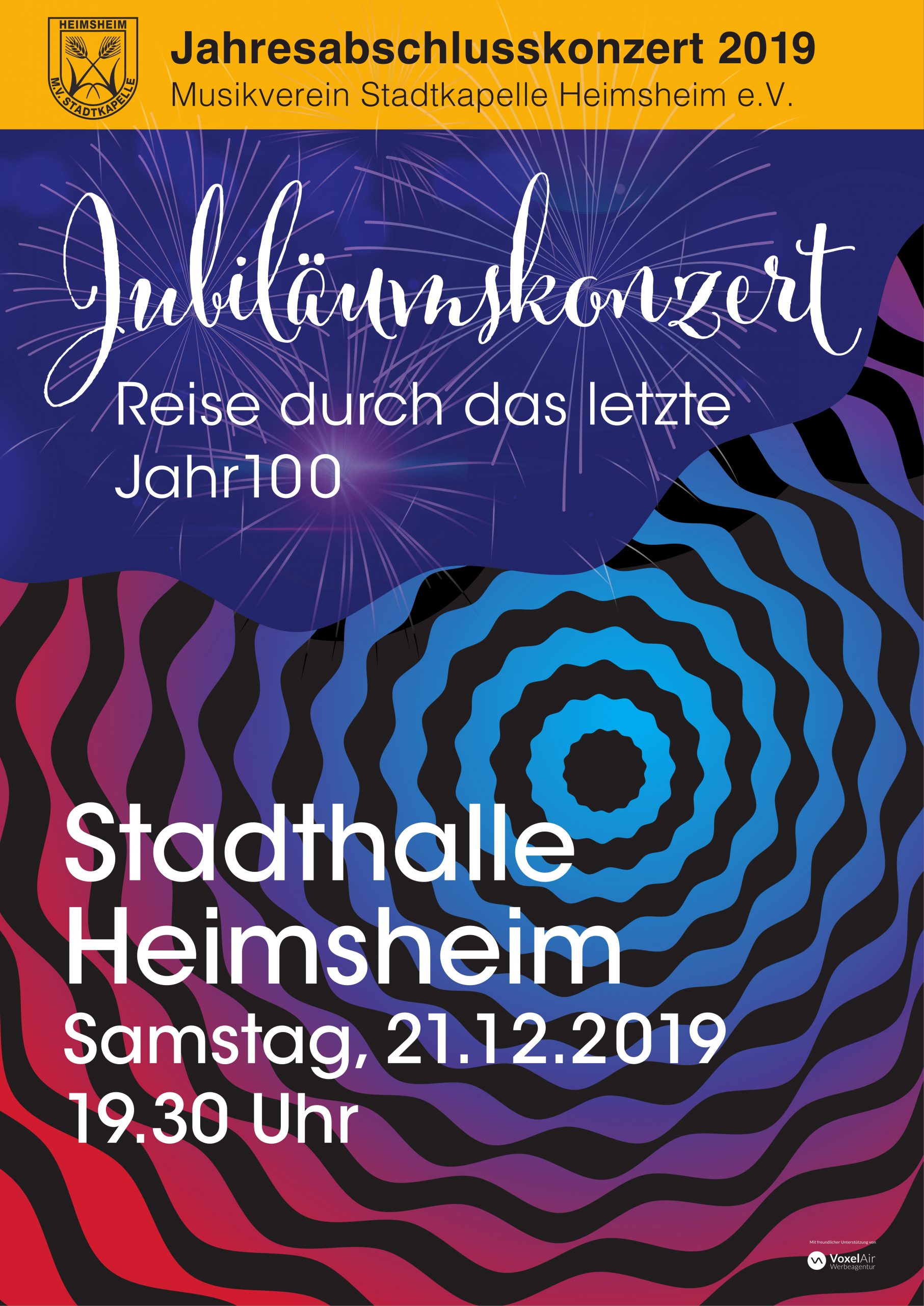 Read more about the article Konzertankündigung: Jahresabschlusskonzert 2019